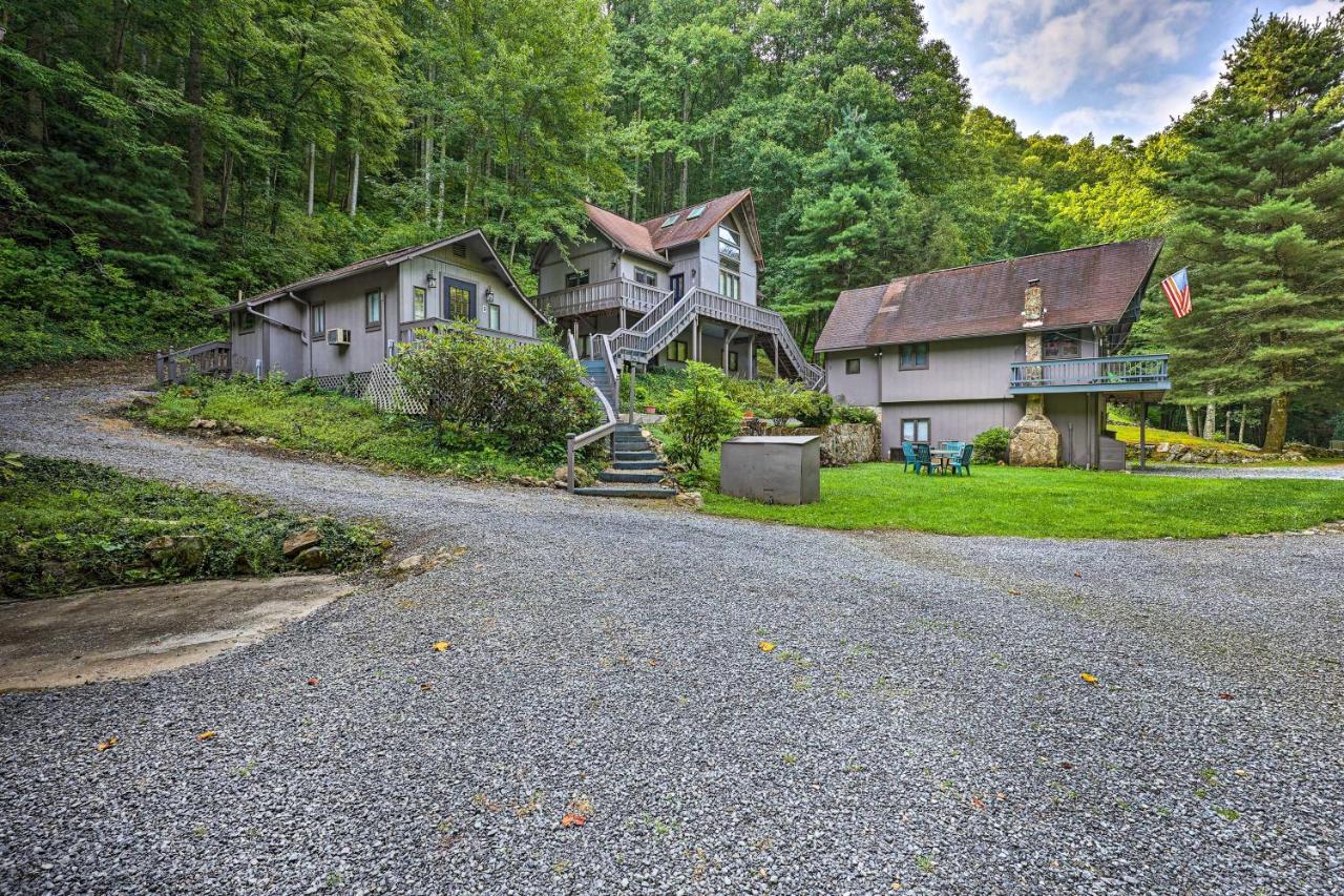 Creekside Roan Mountain Cabin Walk To Trails المظهر الخارجي الصورة